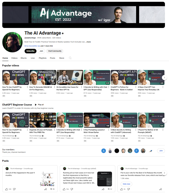 The AI Advantage image